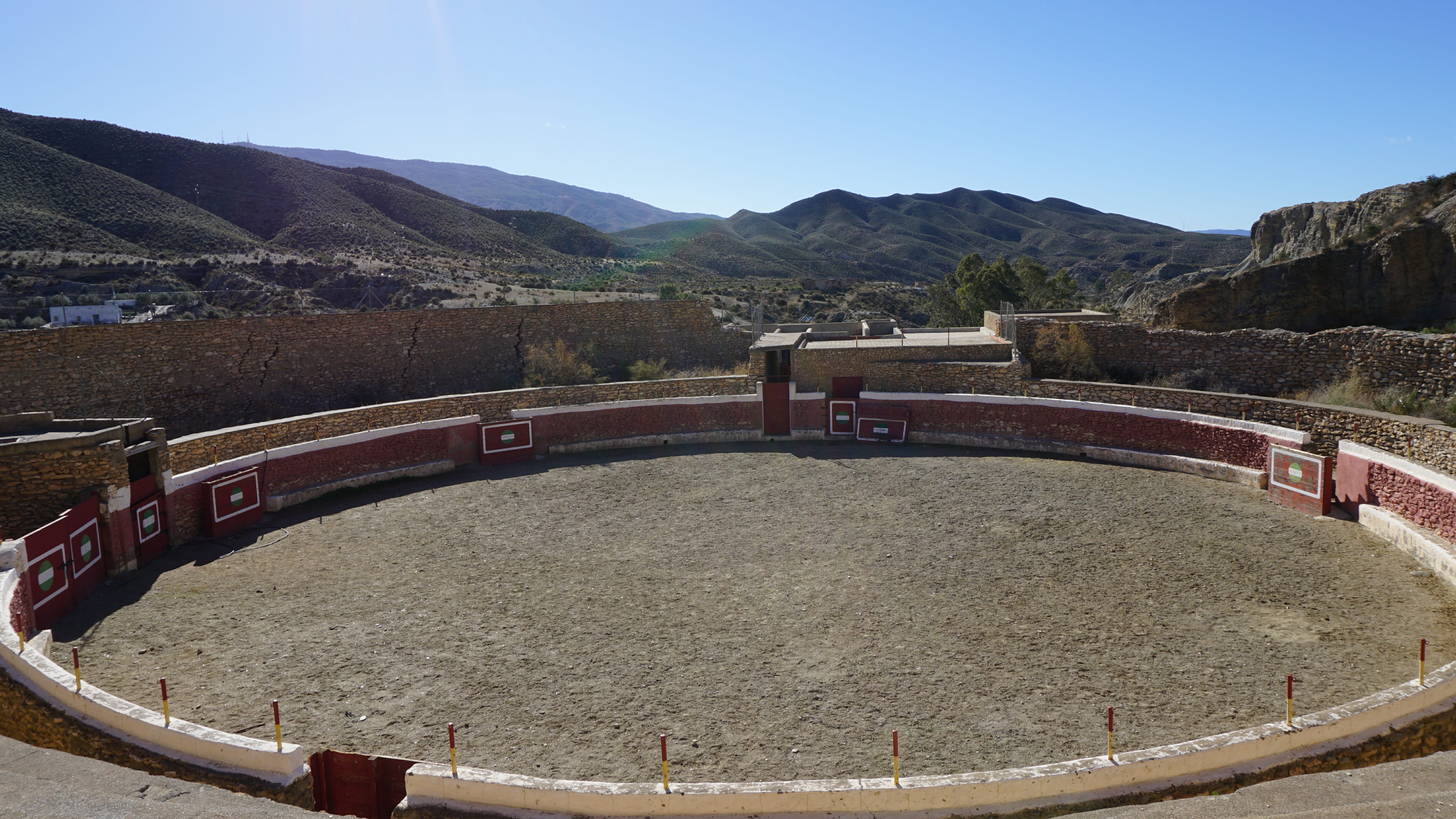 Tabernas desert bullfighting