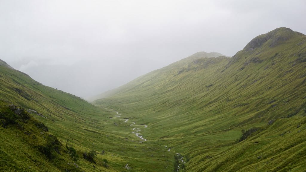 hiking Cape Wrath Trail