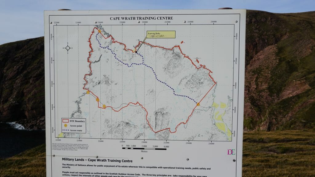 Cape Wrath trail training centre