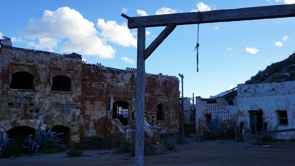 hiking Tabernas desert