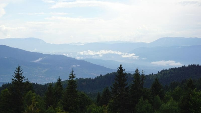 Sarajevo hills hiking Bosnia-Herzegovina