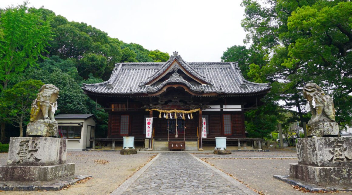 The main shrine of Tennoji temple on the Shikoku Henro trail
